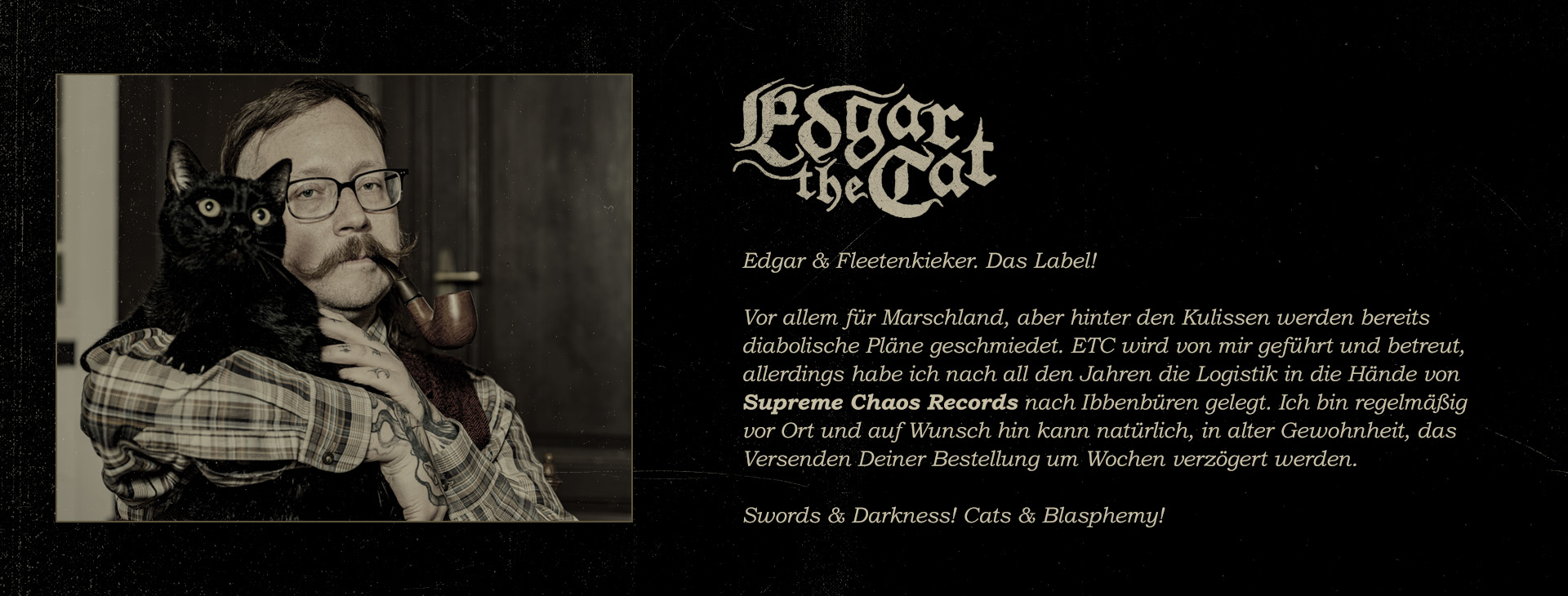 Edgar the Cat - Über das Label