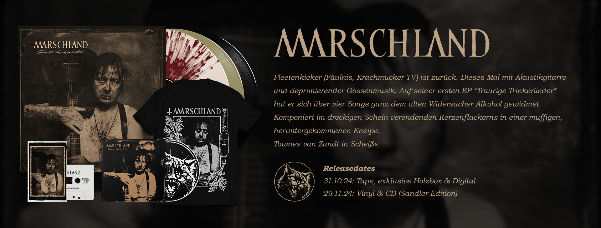 Marschland - Traurige Trinkerlieder